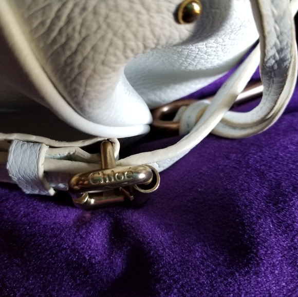 Chloe Paddington White Calf leather Handbag - Picture 8 of 8
